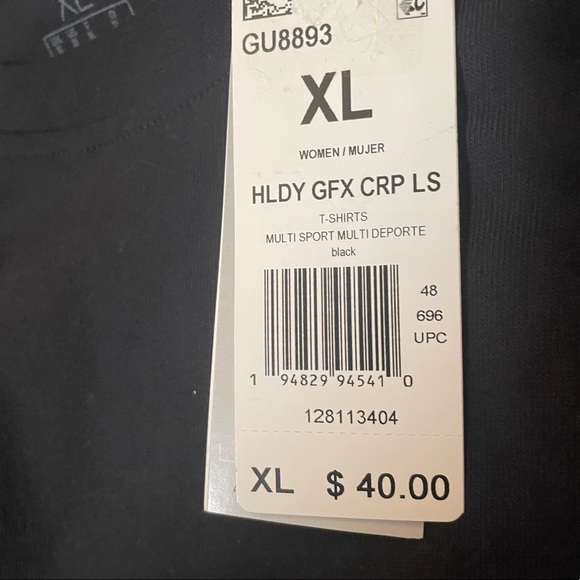 Adidas Long Sleeve Crop - Picture 3 of 3